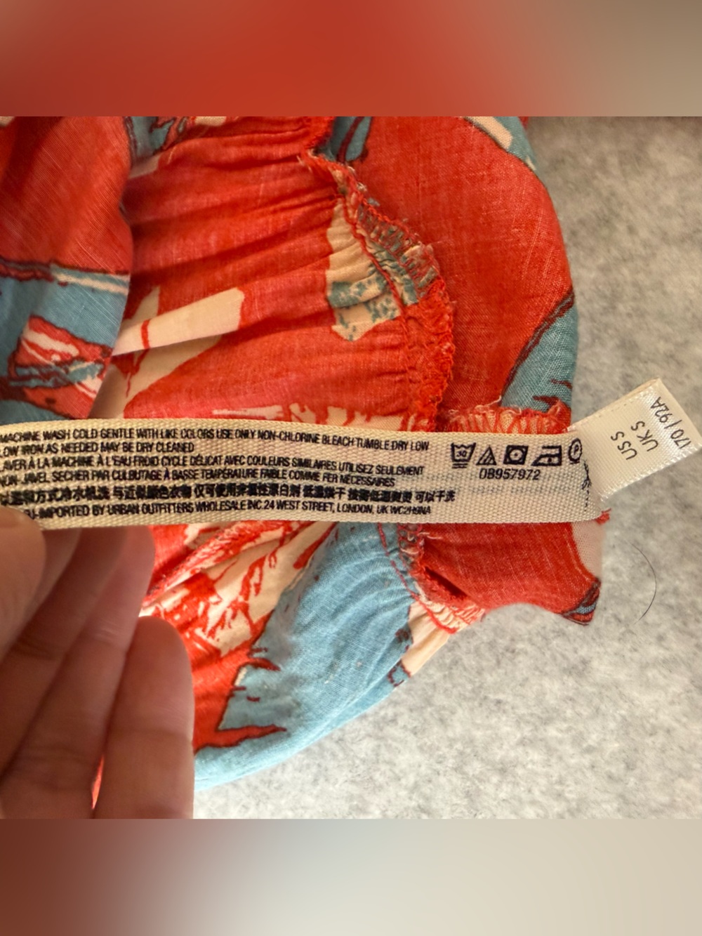 Free People Heat Wave Printed Maxi Dress size S - Picture 14 of 17